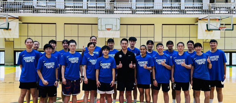 U19世界盃女籃中華隊今天完成報到開訓。圖／中華籃球協會提供