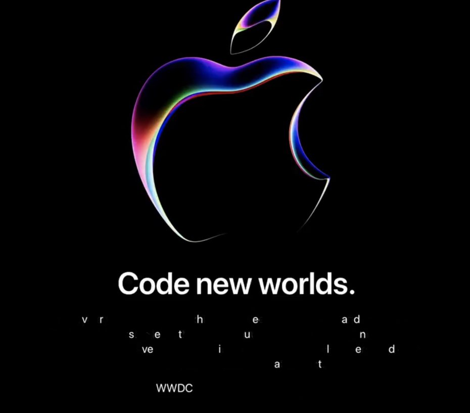 WWDC23的宣傳中，有網友意外挖出Apple暗藏在文字中的玄機。翻攝Twitter