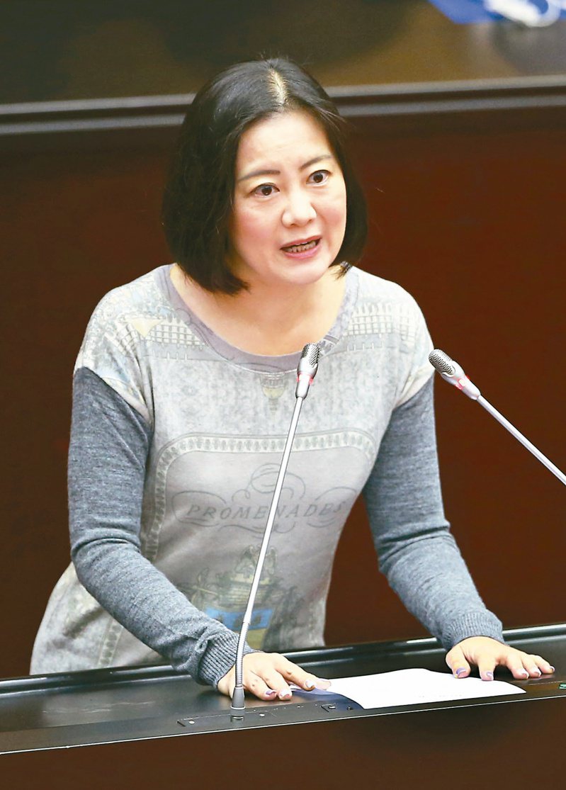 民進黨立委吳思瑤昨被爆料曾護航樁腳的性騷案，她昨反駁絕無向警方阻撓報案，這是嚴重的汙衊。本報資料照片
