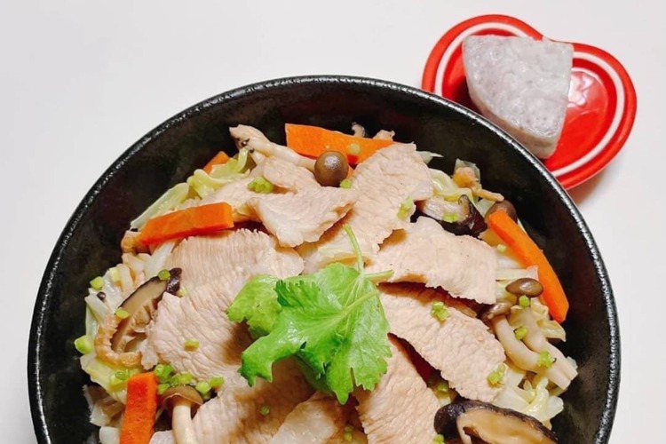 彩虹餐盤🌈減醣料理之松阪豬高麗菜滷