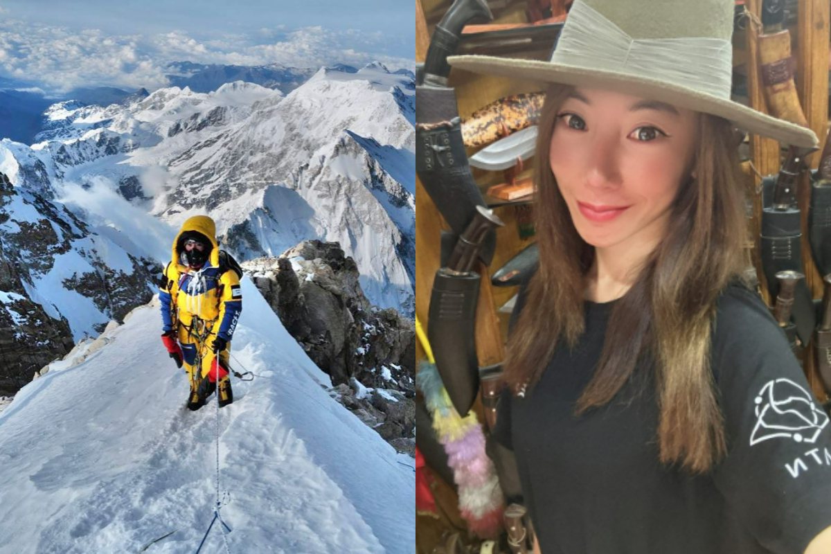 曾格尔如今再次挑战世界第三高峰“干城章嘉峰”。 图/撷自曾格尔脸书