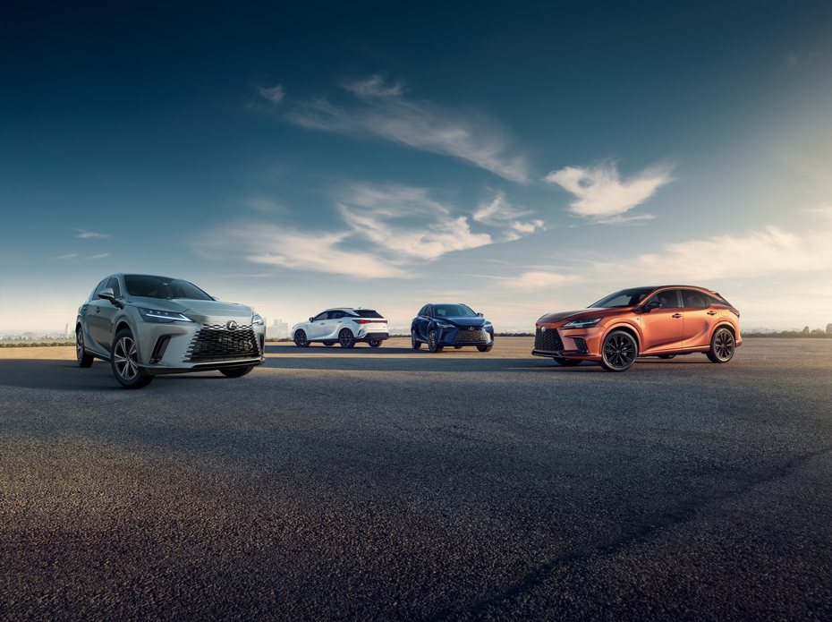 全新RX奪下最佳進口豪華中大型SUV，以多樣動力，充分滿足不同客層之各式需求。 圖／和泰汽車提供