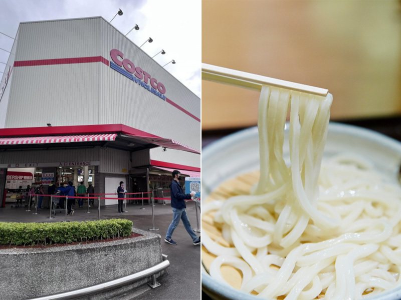 網友分享日本一款好吃的烏龍麵(圖僅為示意圖，非該品牌)。 圖／左、報系資料照，右、cavan