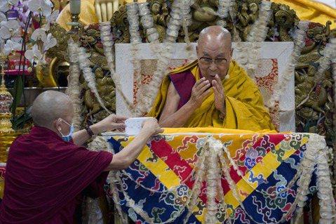 圖為第十四世達賴喇嘛。 圖／美聯社