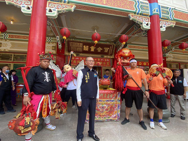 台南安南區正統鹿耳門聖母廟明年將舉辦土城香活動，所有的特色陣頭都將參與。記者修瑞瑩／攝影