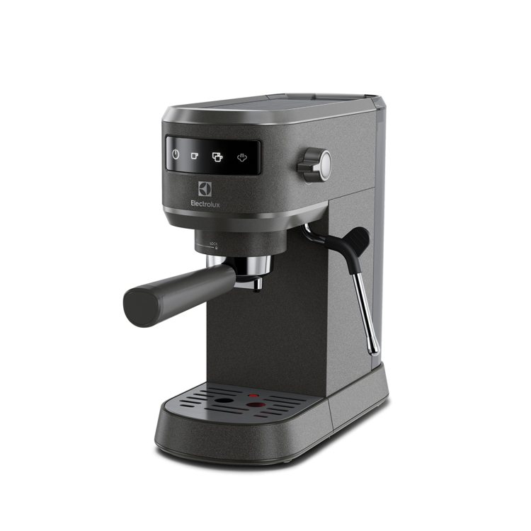 伊萊克斯極致美味500半自動義式咖啡機（珍珠黑觸控式）E5EC1-51MB，PC...