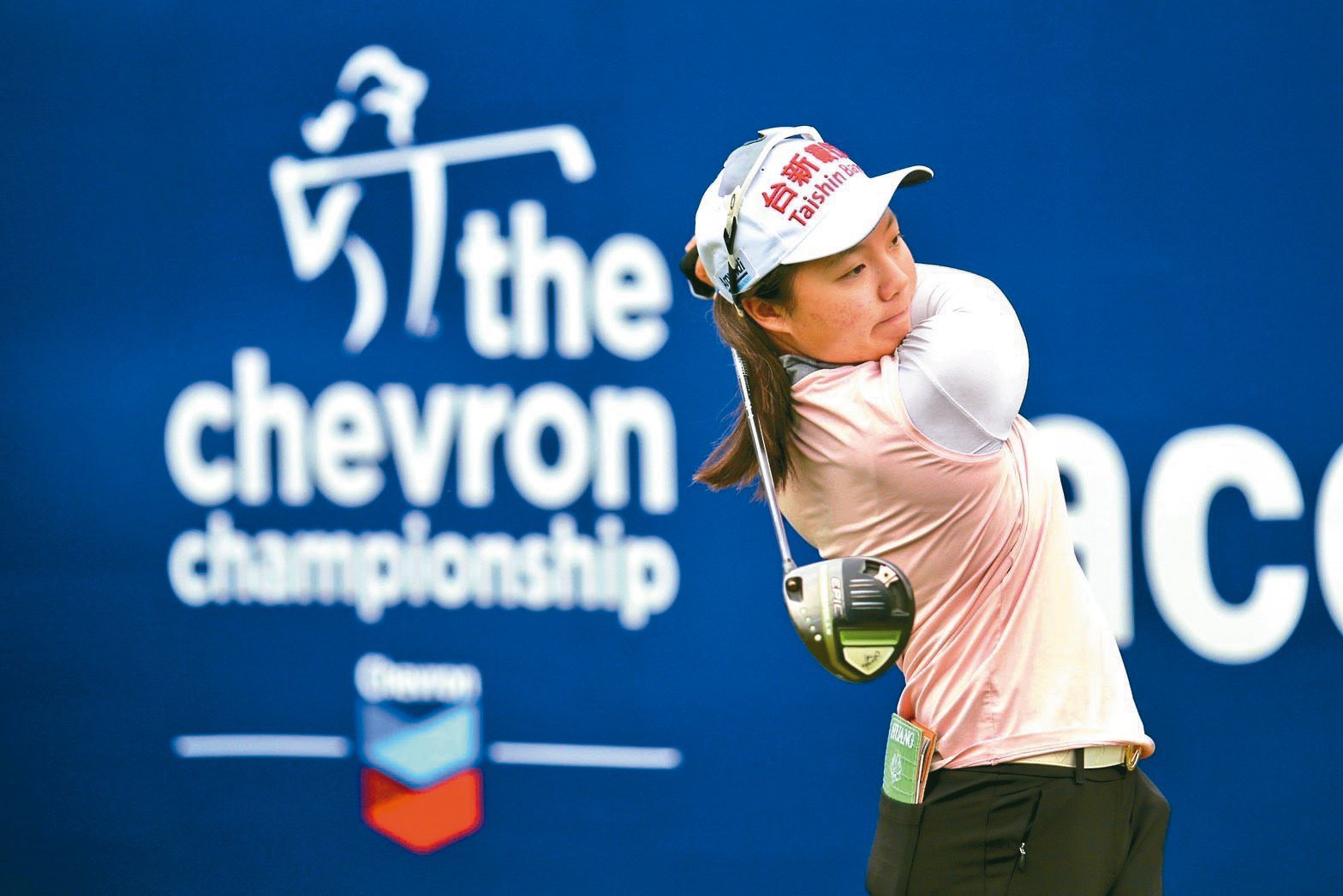 台新高球女將黃亭瑄成為台灣首位通過美國女子公開賽資格賽選手。 台新銀行／提供