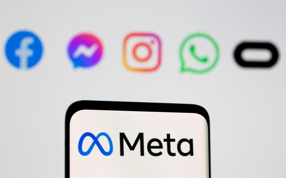 Meta旗下通訊軟體Messenger。示意圖／路透