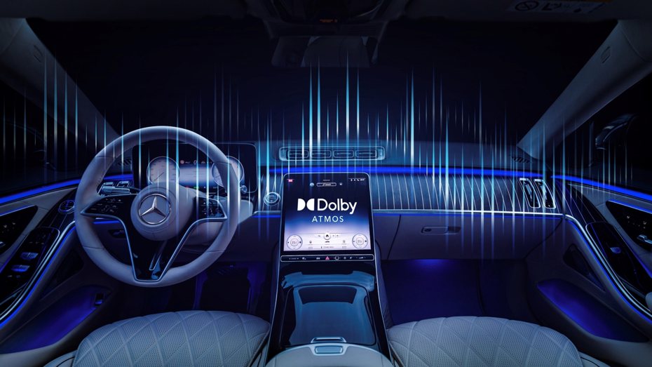 Mercedes-Benz 攜手 Apple Music 與環球音樂，打造 Dolby Atmos 全新維度的聽覺饗宴。 圖／台灣賓士提供