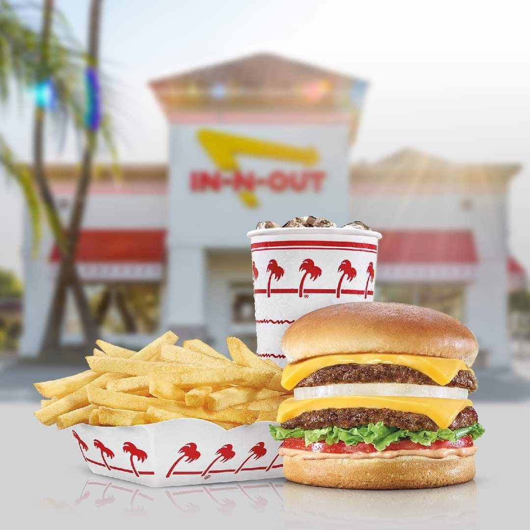 美國知名漢堡店「In-N-Out Burger」旋風來台限時開賣。圖片來源：In-N-Out Burger臉書