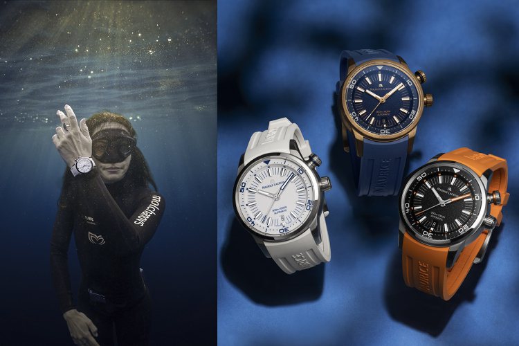 艾美表推出一款復刻自2013年奔濤系列腕表，而且研發之際找來自由潛水的世界冠軍，...