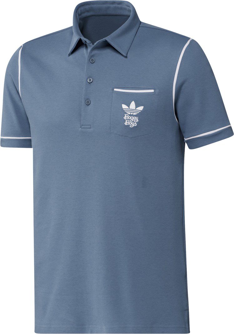 adidas Golf聯名Bogey Boy系列短袖POLO衫，2,690元。圖...