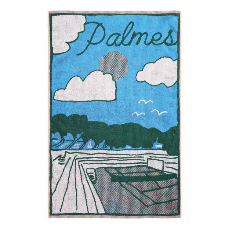 PALMES Vilas毛巾，2,280元。圖／ARTIFACTS提供