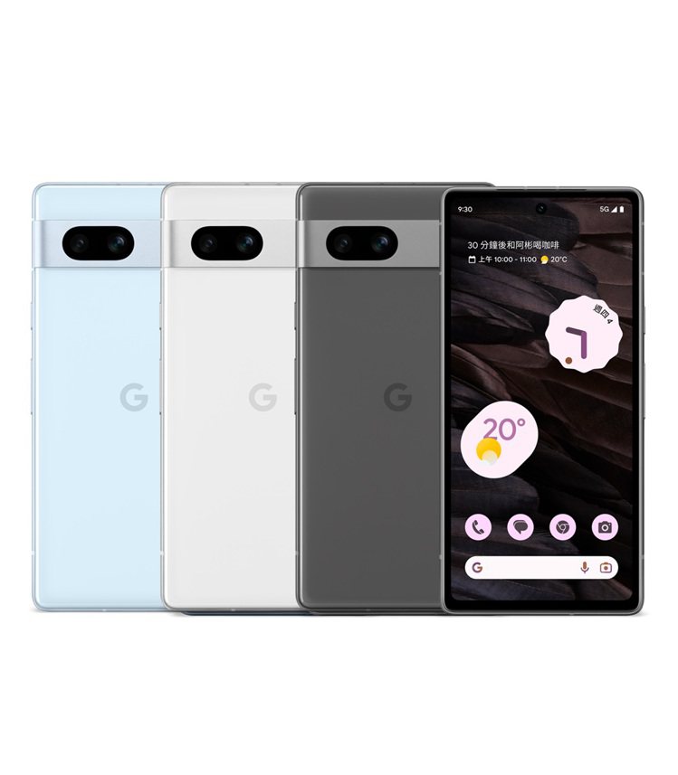 Google Pixel 7a，momo購物網限時活動價14,990元。圖／momo購物網提供