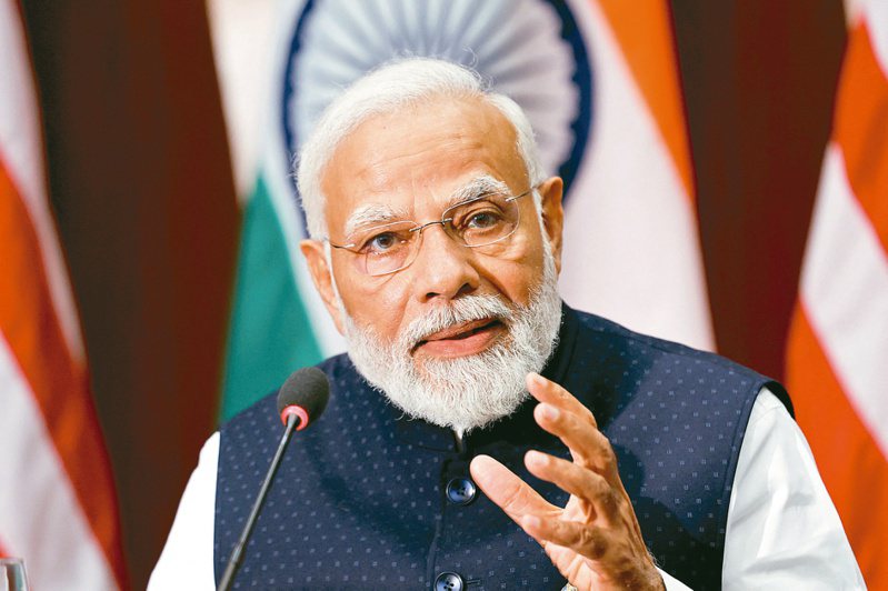 印度總理莫迪在美國展開國是訪問。（路透）