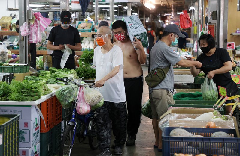 臺北農產公司第一果菜批發市場。圖／聯合報系資料照
