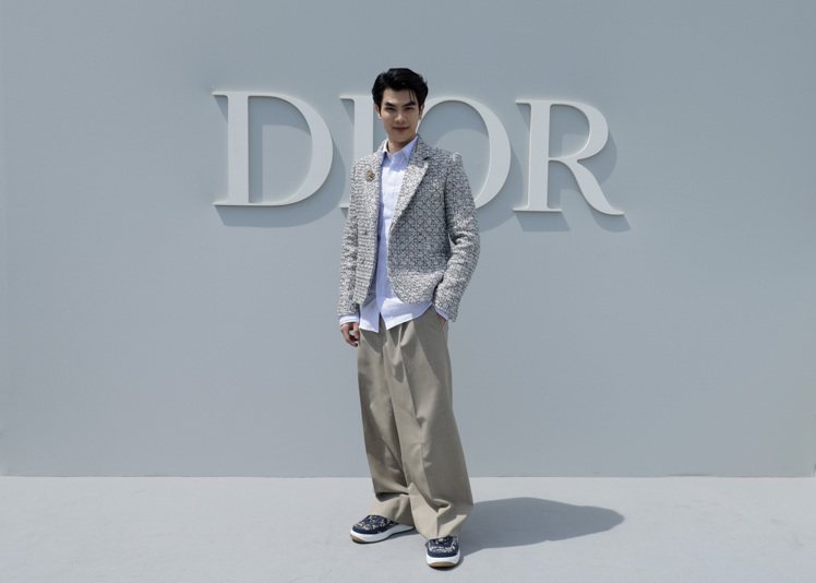 Dior品牌大使張澤毅（Mile Phakphum）出席Dior 2024春夏男...