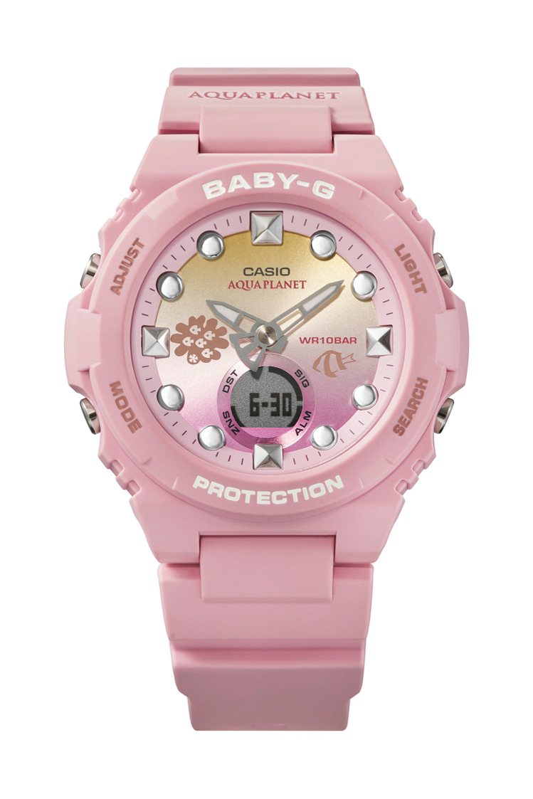 BABY-G BGA-320AQ-4A腕表，3,900元。圖／CASIO提供