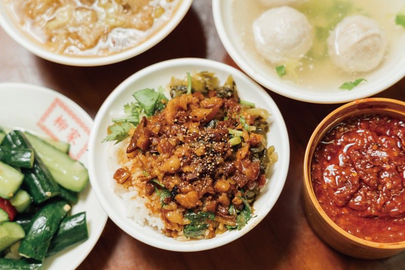 入選「500碗」之新竹市美食-柳家肉燥飯。圖／竹市府提供