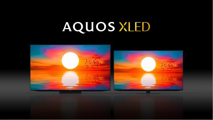 台灣夏普接續日本發表推出升級版的SHARP AQUOS XLED 4K電視。圖／台灣夏普提供