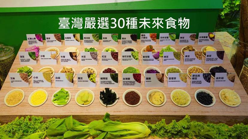 董氏基金會食品營養中心嚴選出台灣30種未來食物清單，鼓勵民眾多以未來食物入菜，增...