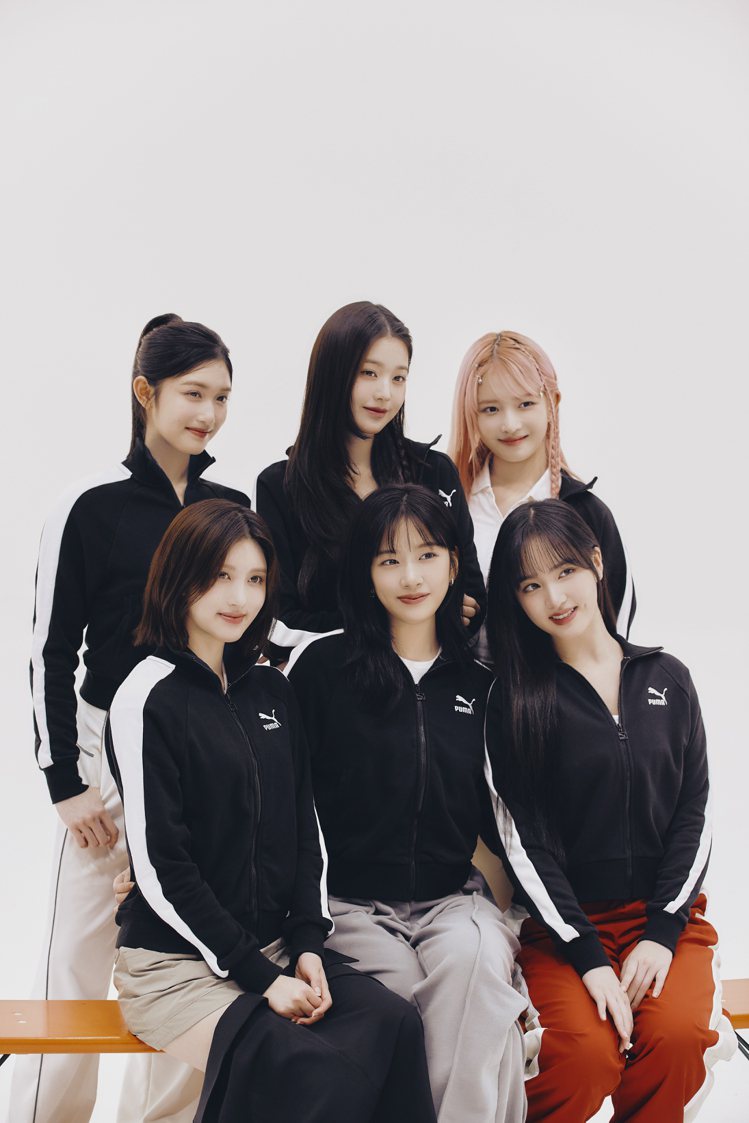 韓國第四代女團IVE成為了PUMA的亞太區品牌代言人。圖／PUMA提供