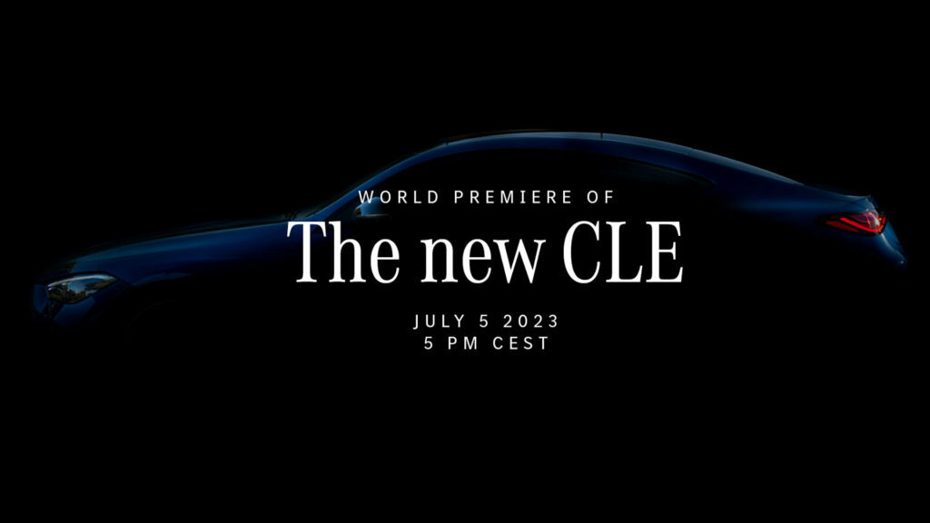 全新CLE Coupe將於7月5日正式發表。 圖／Mercedes-Benz