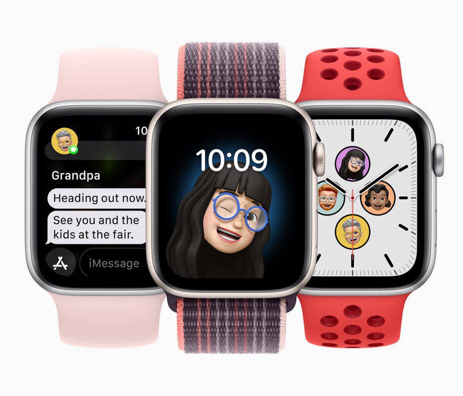 Apple新專利曝光！Apple Watch錶盤將可隨使用者服裝與錶帶自動變色。圖／蘋果提供