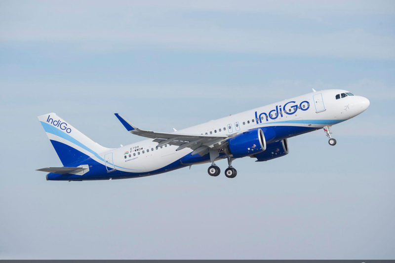 2015年，印度靛藍航空接收第一架A320，2023年的巴黎航空展，該公司一次訂購500架A320，創下歷史紀錄。圖／空中巴士提供