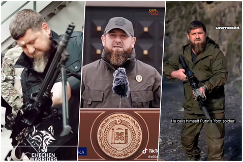 綜觀的車臣軍隊在整場烏俄戰爭的表現，可說其經營社群媒體形象，要遠遠大過實質的戰場...