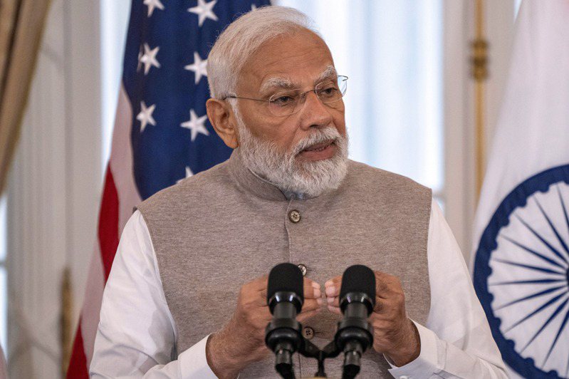 印度總理莫迪。 美聯社