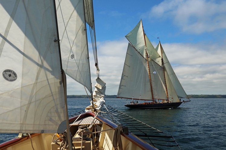 為期兩周的賽程，宛如重返一次世界大戰前的帆船賽航道，也似精神的「穿越」之旅。圖／RICHARD MILLE提供