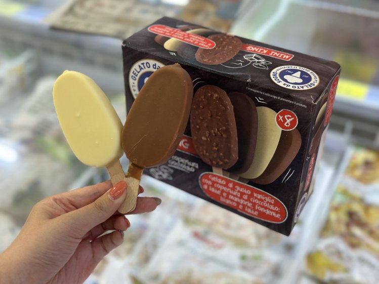 獨家新品義大利G.SOGNO冰淇淋系列，每盒特價159元。記者黃筱晴／攝影