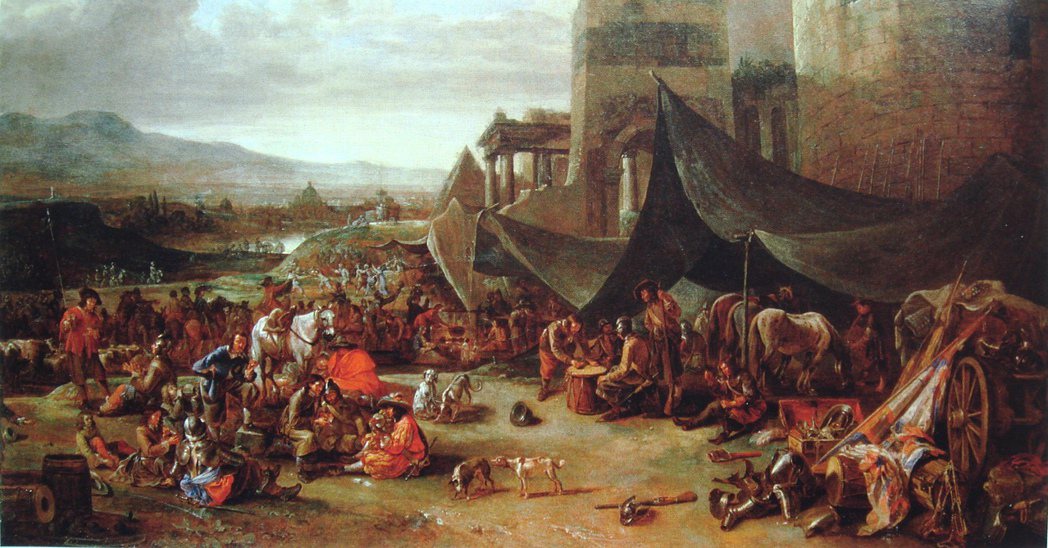 1527年西班牙軍（幾乎是日耳曼人）攻破教宗國並瘋狂搶掠的羅馬之劫，被羅馬人視為千年一遇的大劫難。 圖／維基共享