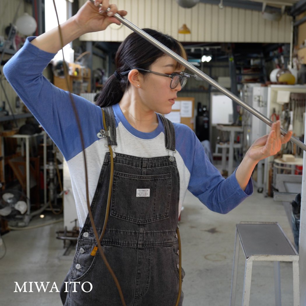 MIWA ITO出生於日本大阪，在日本和美國學習藝術和玻璃吹製。圖片提供｜URB...