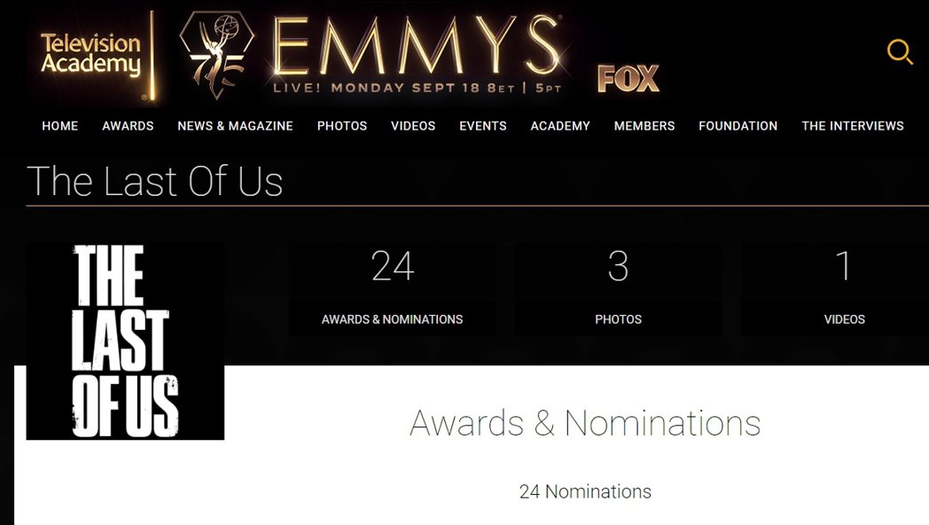 圖／Emmys 官方網站