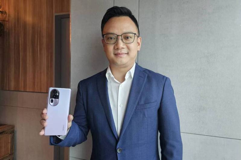 OPPO台灣總經理劉金表示，近年全球、台灣手機市場銷售疲軟，但OPPO在台灣和亞洲市場仍逆勢成長。中央社