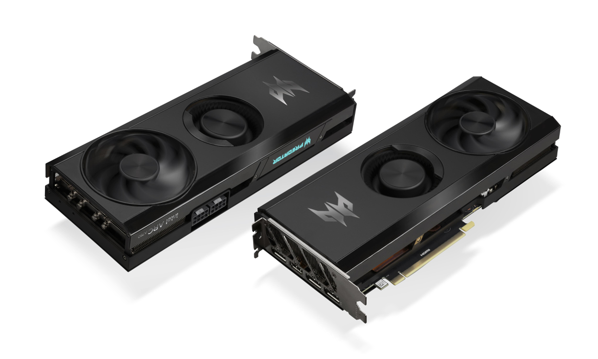Acer Introduces New Gaming Discrete Graphics Cards in Collaboration with AMD and Intel