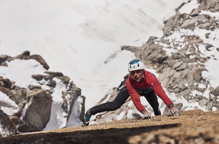 Charles Dubouloz在2022年時曾於零下20度的北壁上連續6日迎向奇岩與低溫的「戰帖」，也讓他被視為法國登山界的明日之星。圖／RICHARD MILLE提供