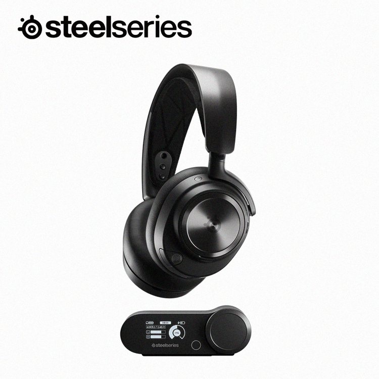 SteelSeries Arctis Nova Pro X無線電競耳機，PChome 24h購物即日起至7月17日下殺65折，特價8,990元。圖／PChome 24h購物提供