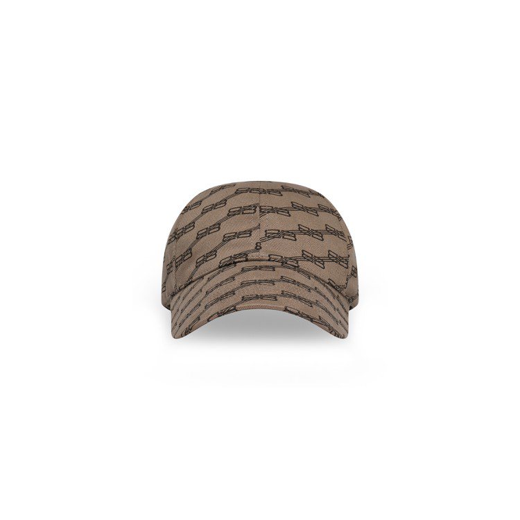 米色BB monogram棒球帽，14,200元。圖／Balenciaga提供