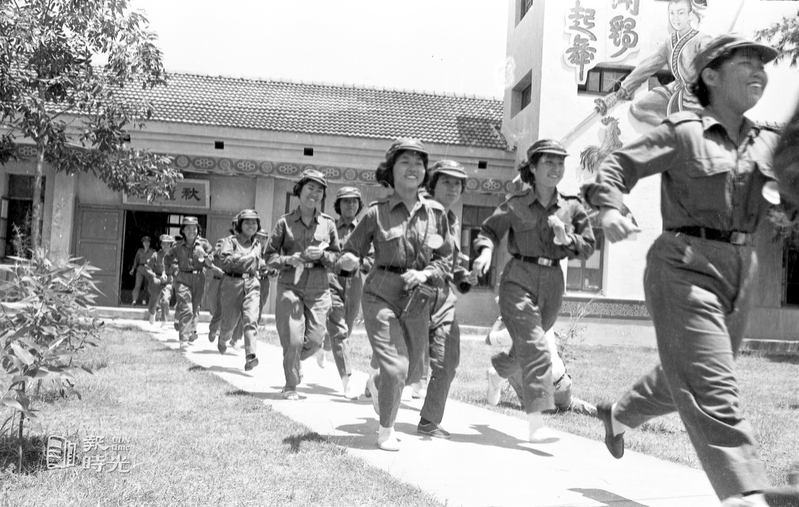 暑期青年戰鬥營訓練活動情形。聯合報系資料照（1963/07/22 王萬武攝影）