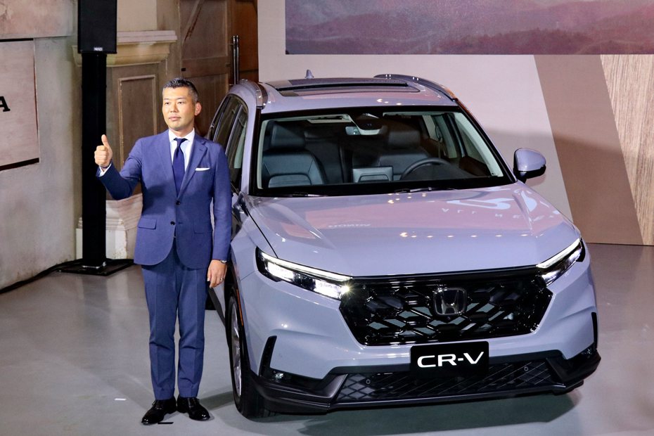 大改款CR-V正式展開預售。 記者陳威任／攝影