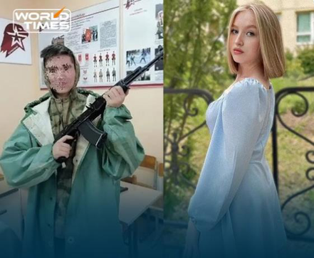 俄羅斯15歲少女席科荷娃(圖右)慘遭16歲男性朋友明亞傑夫性侵並丟棄在鐵軌。截自推特
