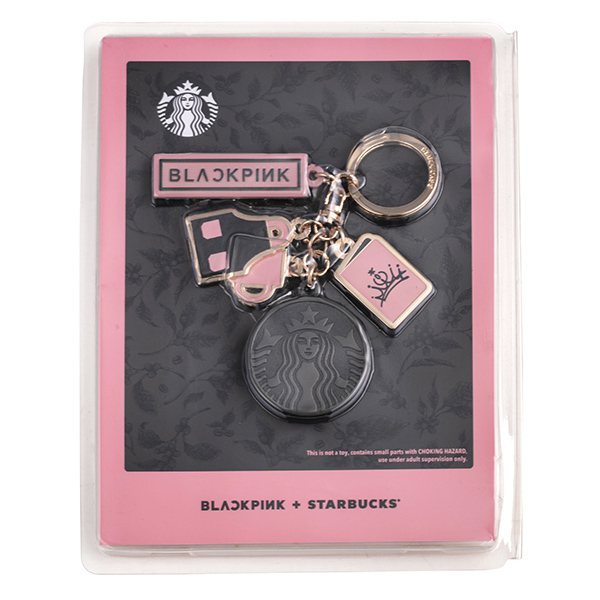 BLACKPINK鑰匙圈。圖片來源：星巴克