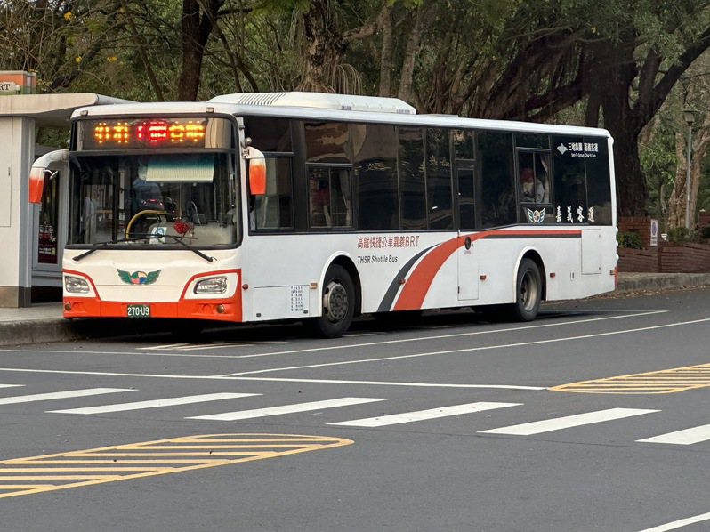 圖為嘉義市BRT公車。報系資料照／記者魯永明攝影