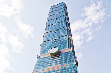 台北101大樓。 聯合報系資料照