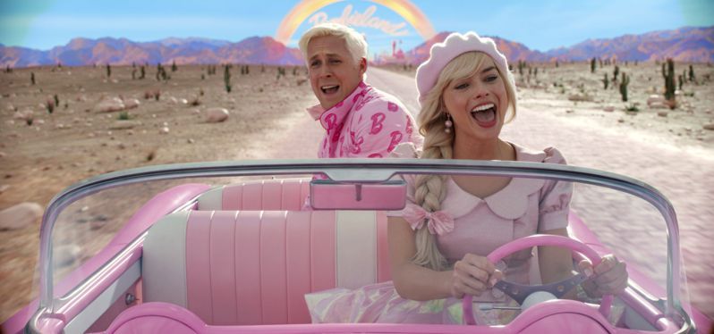 電影「芭比」（Barbie）締造今年最高首周末票房紀錄，並在全美甚至全球各地掀起話題，成為一股文化現象，凸顯行銷手法極為成功。圖／美聯社