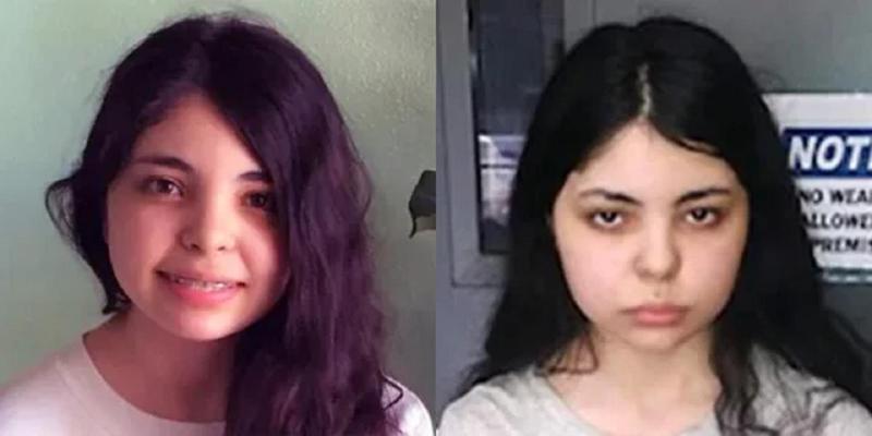 美國亞利桑納州格蘭戴爾市警方26日宣布，2019年9月從家中失蹤的女孩艾莉西亞已經被找到了，而且還是自己安然無恙地走進警局與報出身分。圖左為失蹤當時照片，圖右為現在照片。照片翻攝：NBC News