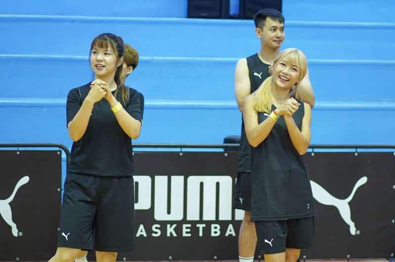 PUMA邀請多位籃球KOL及職籃球員實著新款專業籃球鞋款並搶先體驗PUMA HOOPS CAMP籃球訓練營課程。圖／PUMA Taiwan提供